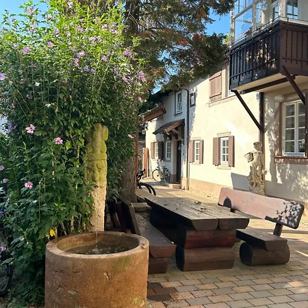 Exklusives Haus, Ruhig Gelegen Im Innenhof, Zentral, Lichtdurchflutet Zustellbett,babybett Bei Bedarf Apartment Karlsruhe